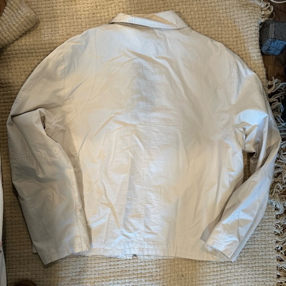 MICHAEL KORS MENS JACKET FULL ZIPPER 6 POCKETS IVORY XL - Picture 8 of 10